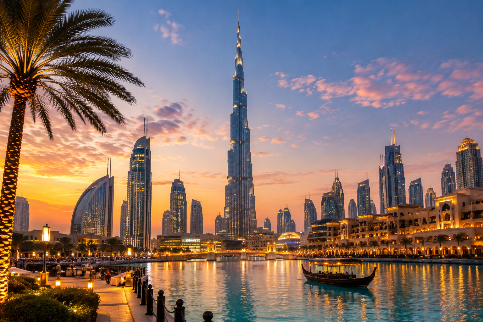 Dubai skyline, UAE